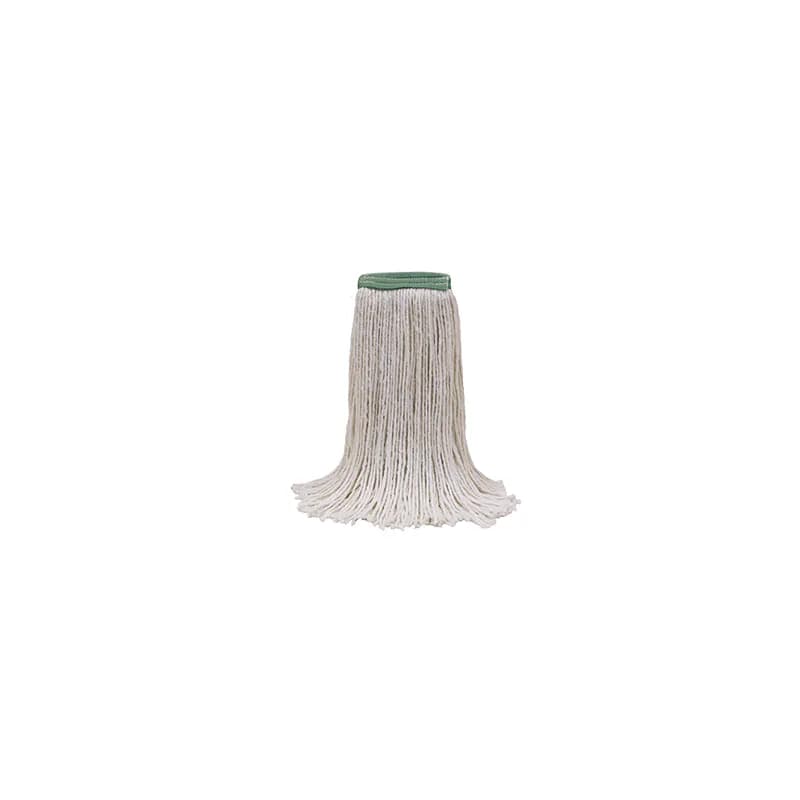 Safeguard™ MaxiRayon™ Mop Head White Rayon/Synthetic Blend 4PLY 1.25IN Narrow Headband 1/Each
