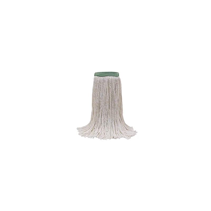 Safeguard MaxiRayon™ Mop Head White Rayon/Synthetic Blend 4PLY 1.25IN Narrow Headband 1/Each