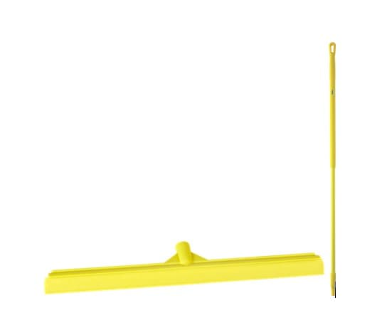 Squeegee & Handle 1.2X28 IN Polypropylene (PP) Yellow Single Blade With Hanging Hole 1/Each