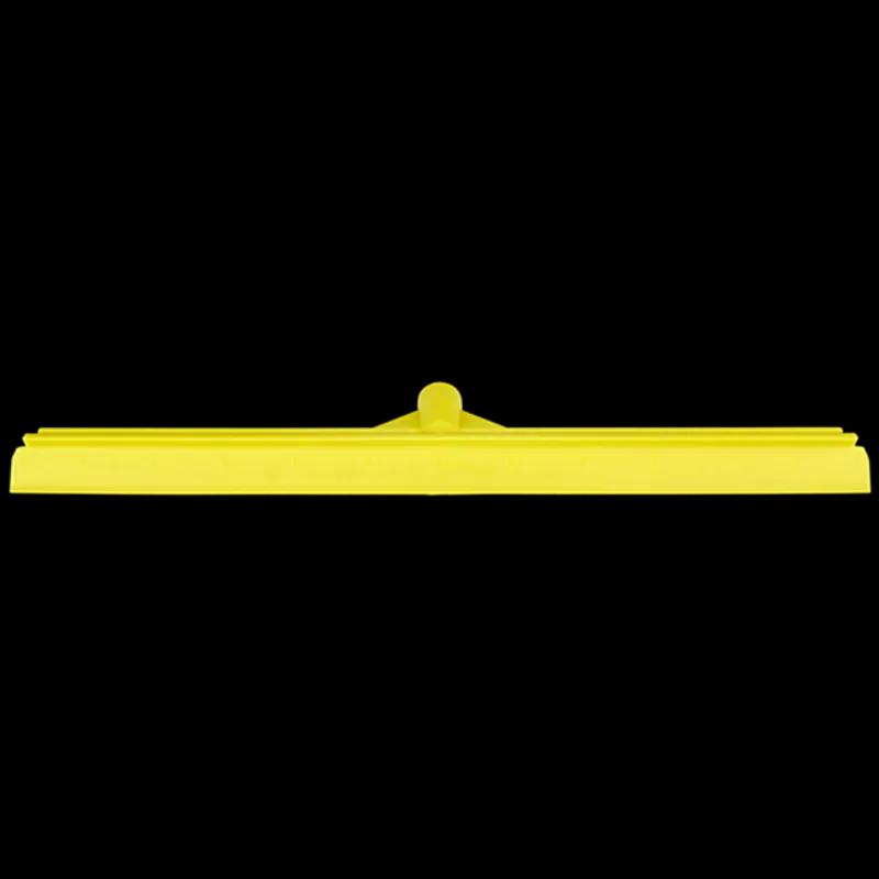 Squeegee & Handle 1.2X28 IN Polypropylene (PP) Yellow Single Blade With Hanging Hole 1/Each