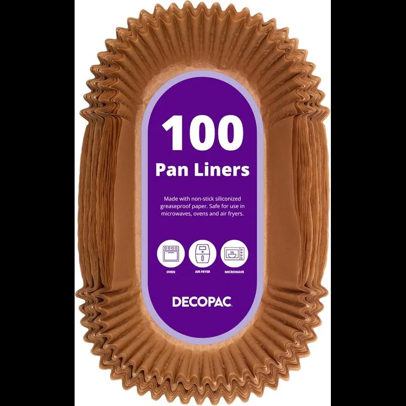 Loaf Baking Liner 1 LB 6.5X3 IN Paper Natural 100/Case
