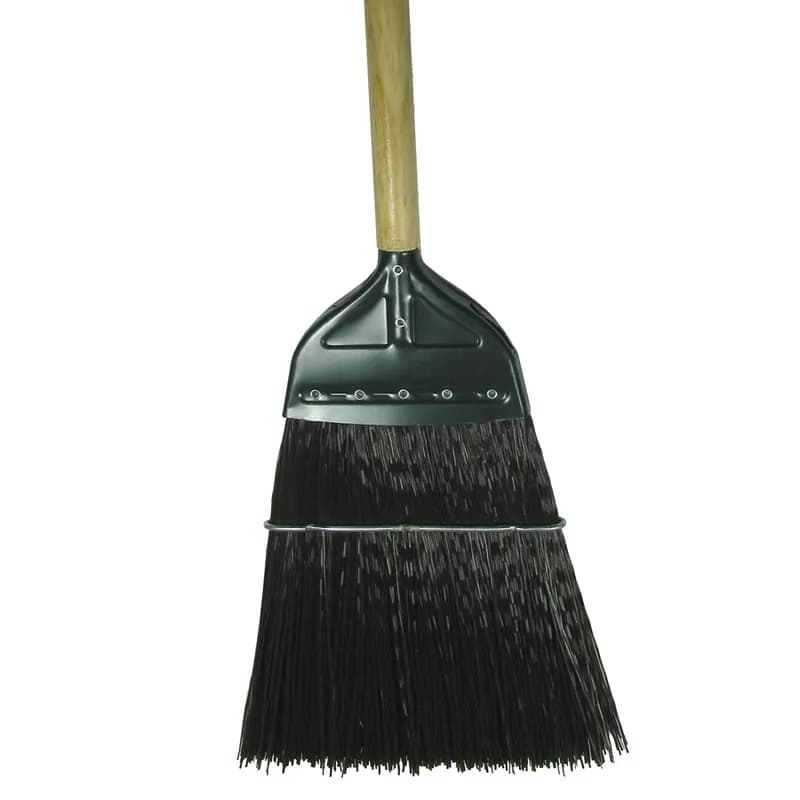 O-Cedar® Industrial Broom 40 IN Brown Wood Unflagged 6/Case