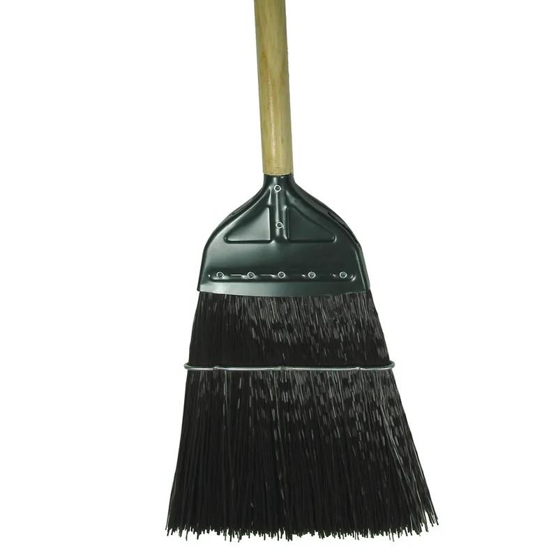 O-Cedar® Industrial Broom 40X10 IN Brown Polycorn Blend Wood Unflagged 6/Case