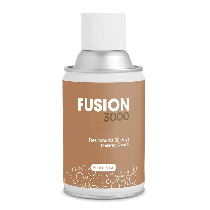 Fusion 3000 Metered Aerosol Refills Air Freshener Vanilla Bean 12/Case