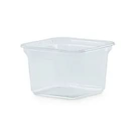The BOTTLEBOX ® Deli Container Base 16 OZ RPET Clear Square 600/Case