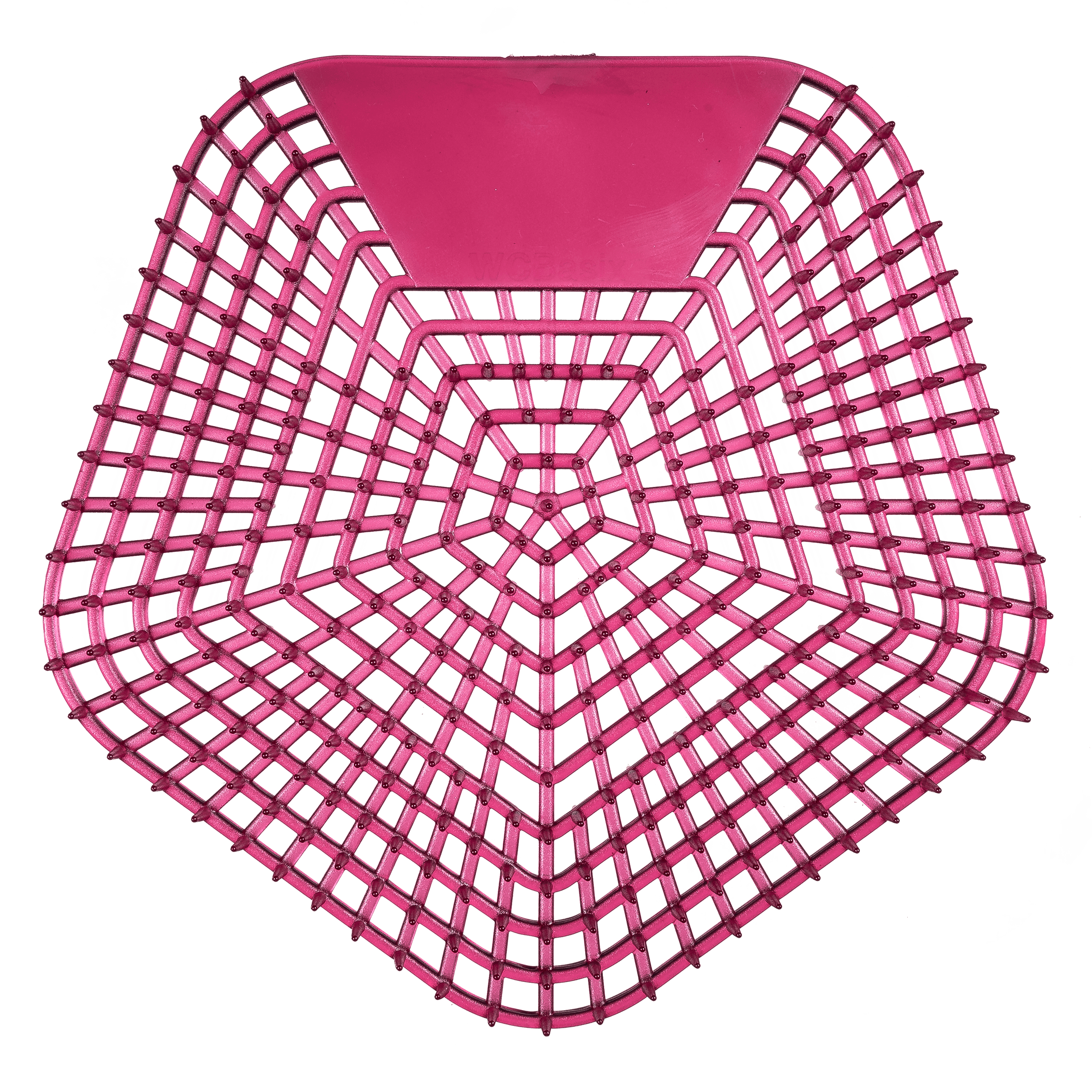 WCBasix Urinal Screen Apple Cinnamon Red EVA 6.75X6.5X0.75 IN 30-Day Air Care System 10/Case