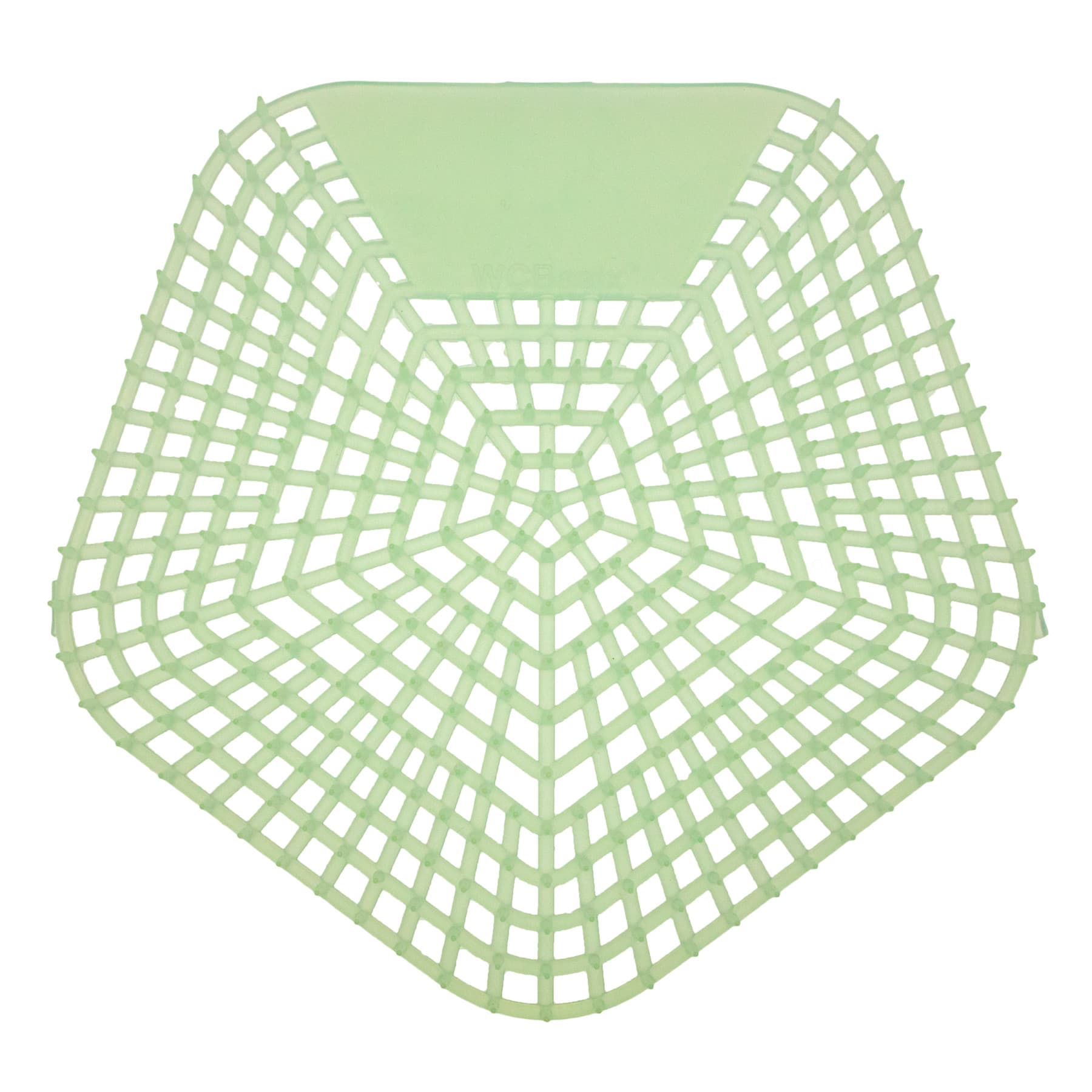WCBasix Urinal Screen Misty Mint Green EVA 6.75X6.5X0.75 IN 30-Day Air Care System 10/Case