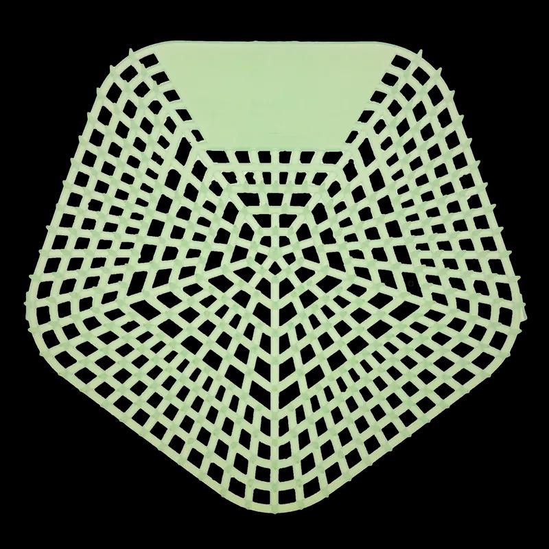 WCBasix Urinal Screen Misty Mint Green EVA 6.75X6.5X0.75 IN 30-Day Air Care System 10/Case