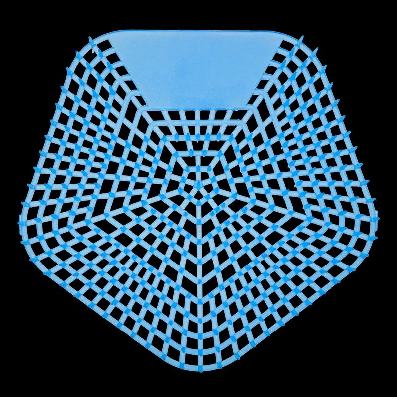 WCBasix Urinal Screen Clean Cotton Blue EVA 6.75X6.5X0.75 IN 30-Day Air Care System 10/Case