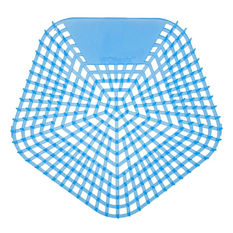WCBasix Urinal Screen Clean Cotton Blue EVA 6.75X6.5X0.75 IN 30-Day Air Care System 10/Case