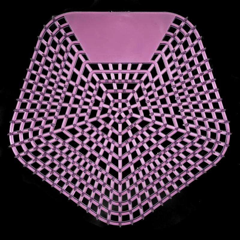 WCBasix Urinal Screen Lavender Breeze Purple EVA 6.75X6.5X0.75 IN 30-Day Air Care System 10/Case