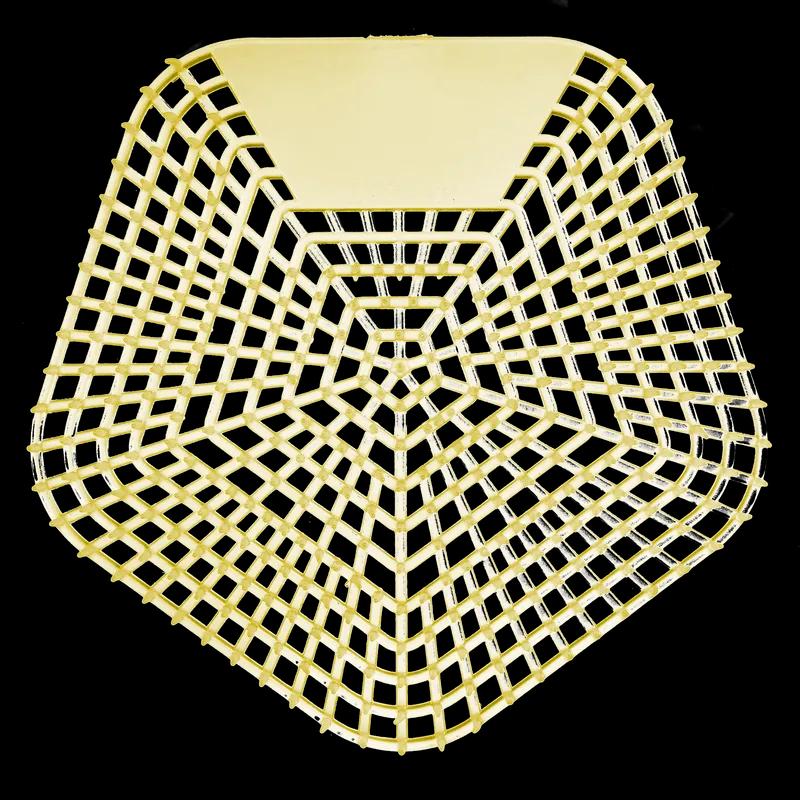 WCBasix Urinal Screen Citrus Splash Yellow EVA 6.75X6.5X0.75 IN 30-Day Air Care System 10/Case