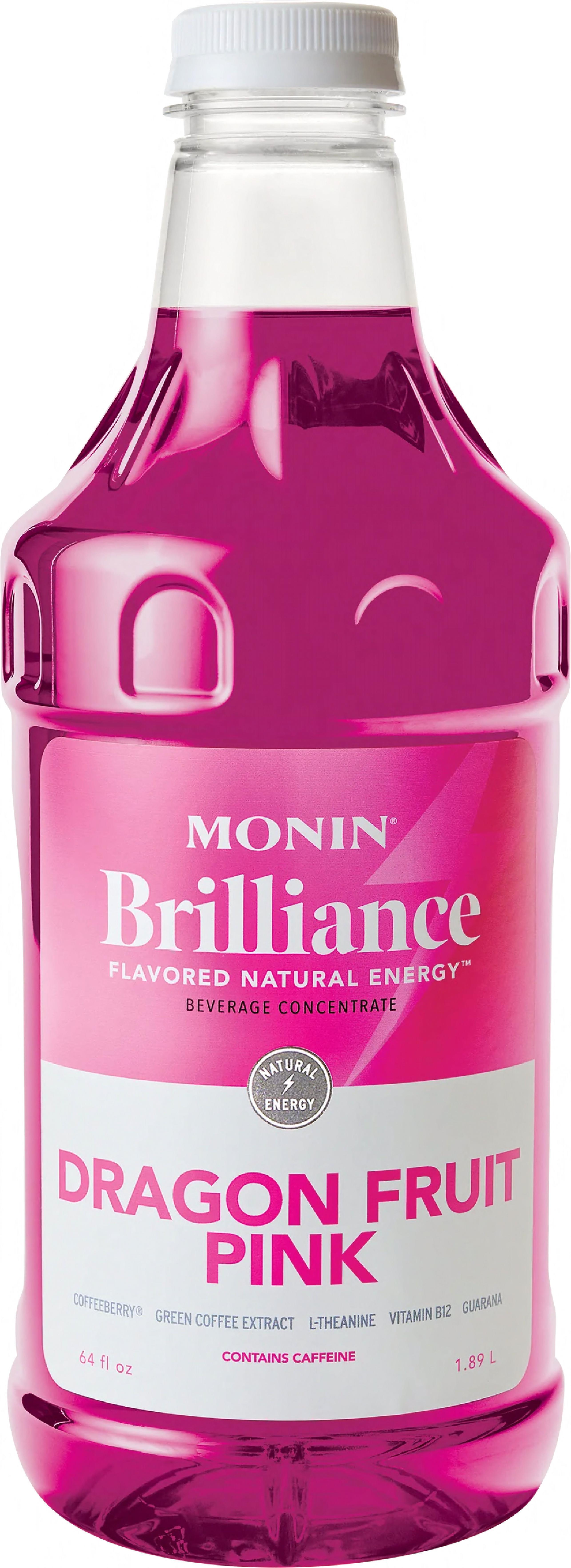 Brilliance Energy™ Dragon Fruit Energy Water Enhancer 64 FLOZ Pink With Pump 4/Case
