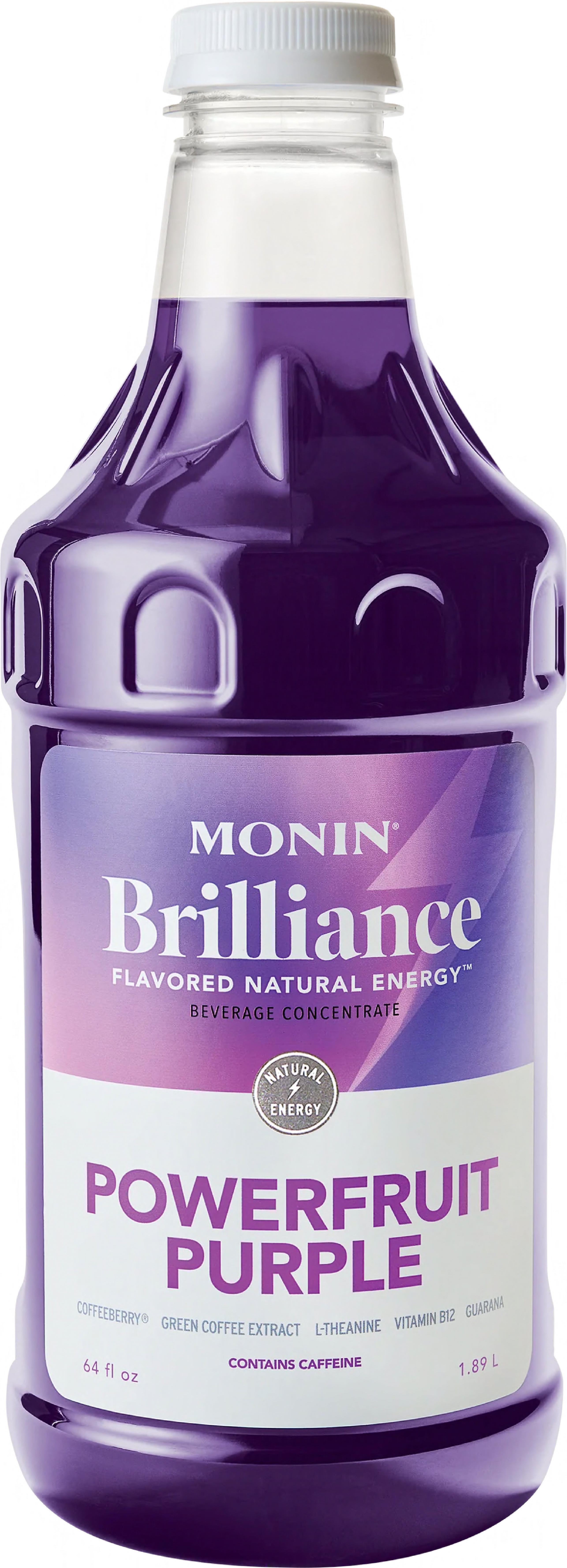 Brilliance Energy™ Powerfruit Energy Water Enhancer 64 FLOZ Purple With Pump 4/Case