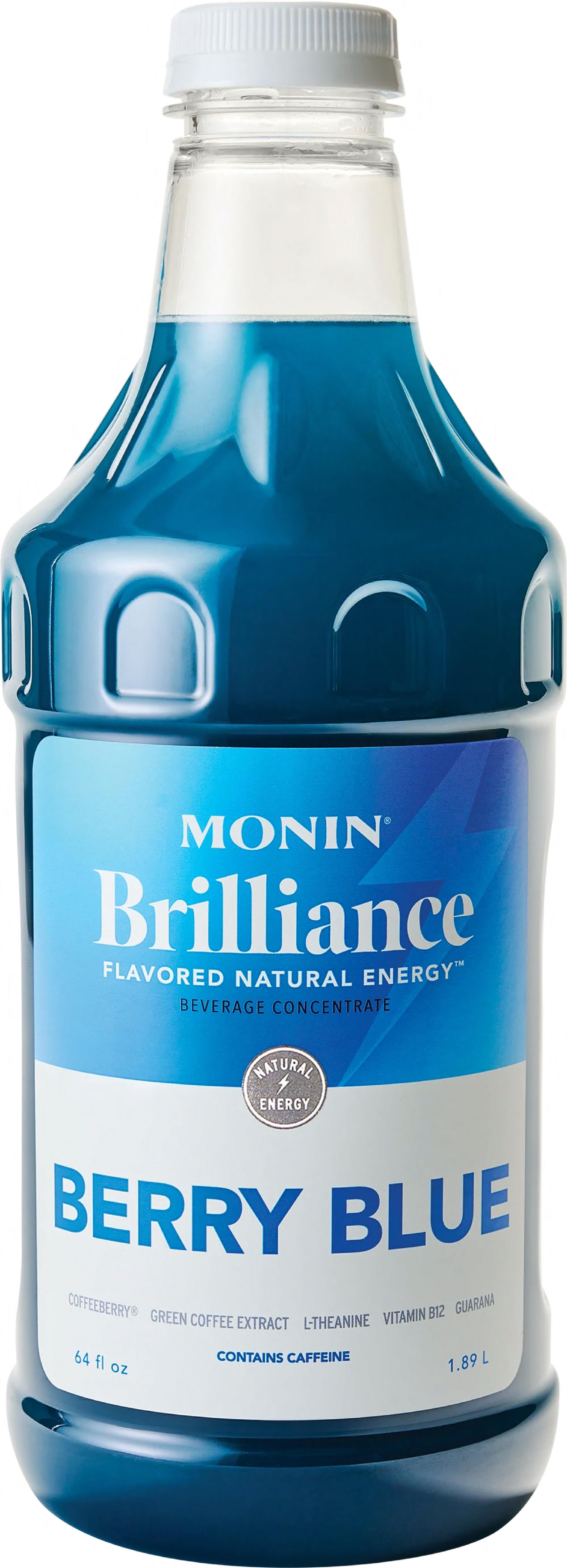 Brilliance Energy™ Berry Blue Energy Water Enhancer 64 FLOZ Blue With Pump 4/Case
