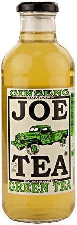 Joe Tea Green Tea 20 FLOZ With Ginseng 12/Case