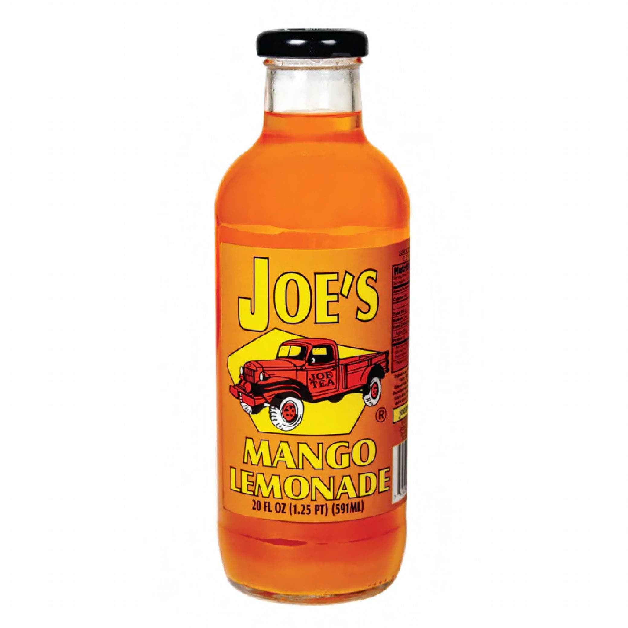 Joe Tea Mango Lemonade 20 FLOZ With Ginseng 12/Case