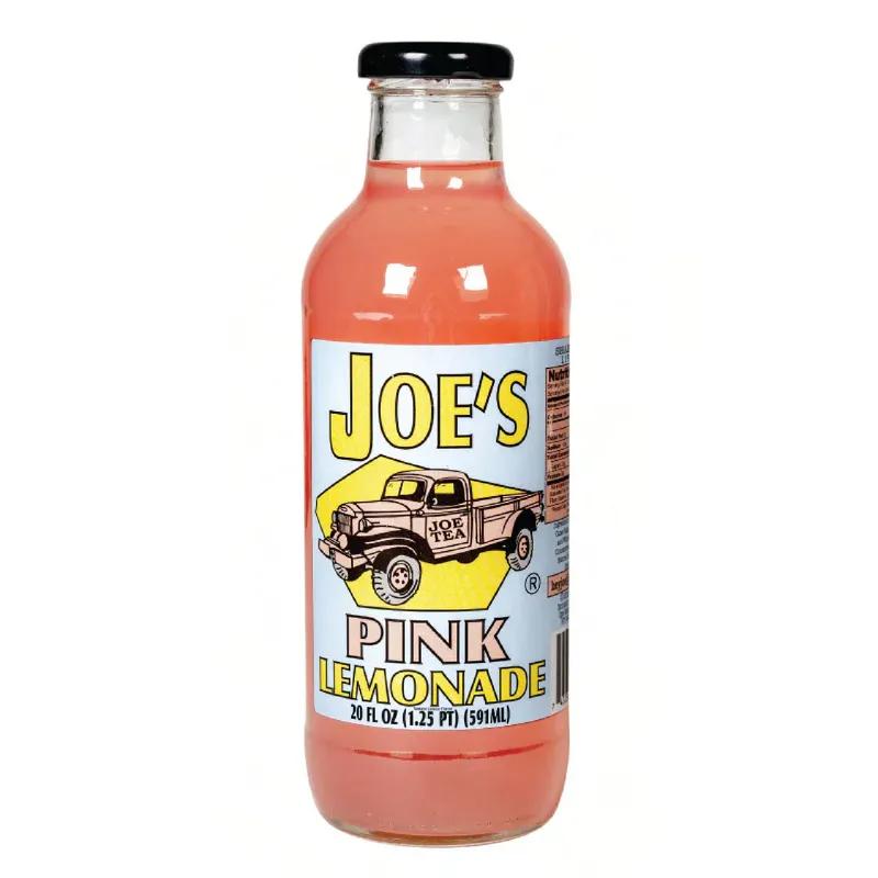 Joe Tea Pink Lemonade 20 FLOZ With Ginseng 12/Case