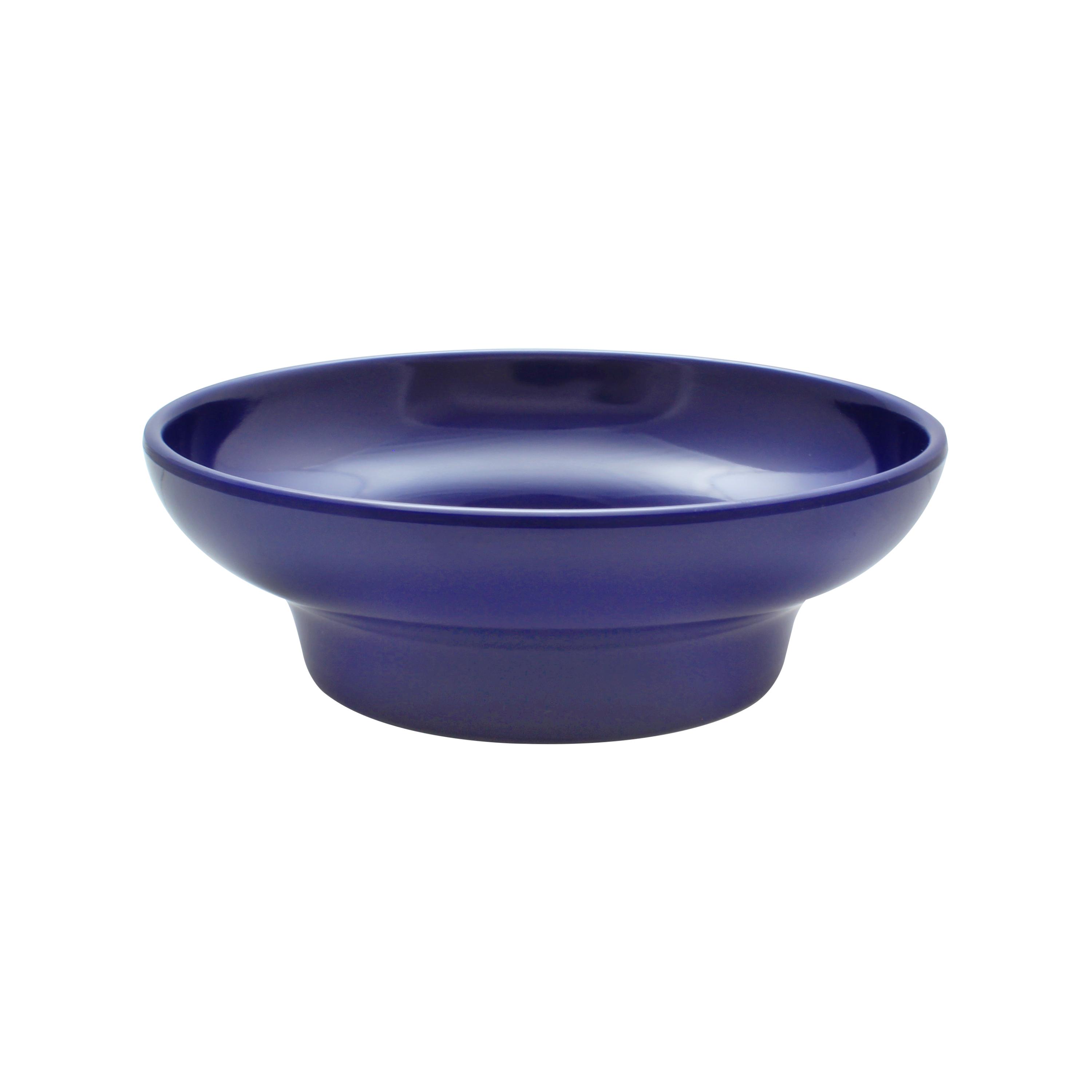 Salsa Bowl 4.72X4.72X1.54 IN 8 OZ Melamine Cobalt Blue Dishwasher Safe 12/Dozen