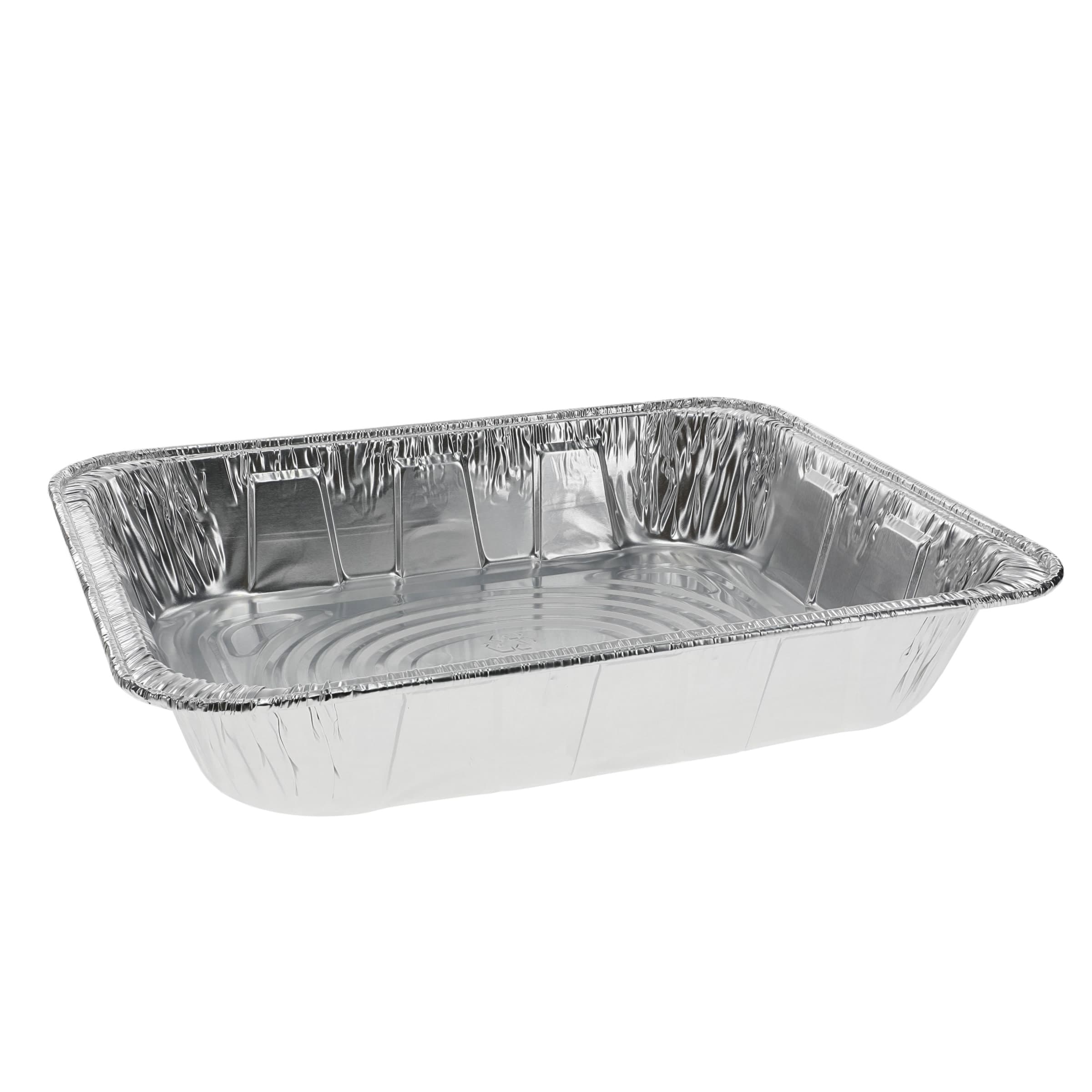 Steam Table Pan 1/2 Size 120 OZ 11.8X9.4X2.6 IN Aluminum Silver 100/Case