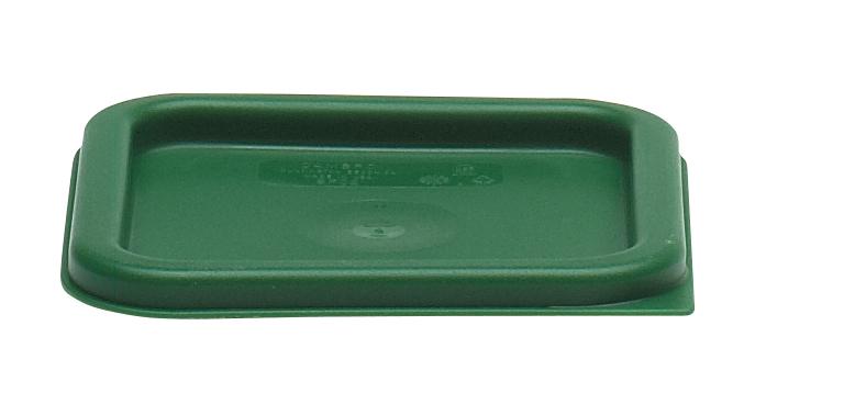 Lid Food Storage Container 2-4 QT Green PE 6/Case