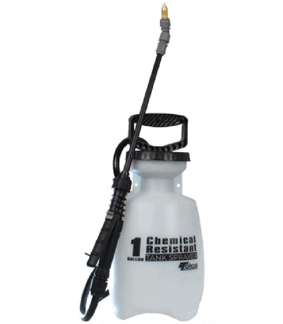 Sprayer Tank 2 GAL 28X0.63 IN HDPE Natural Black Chemical Resistant With Hose 1/Each