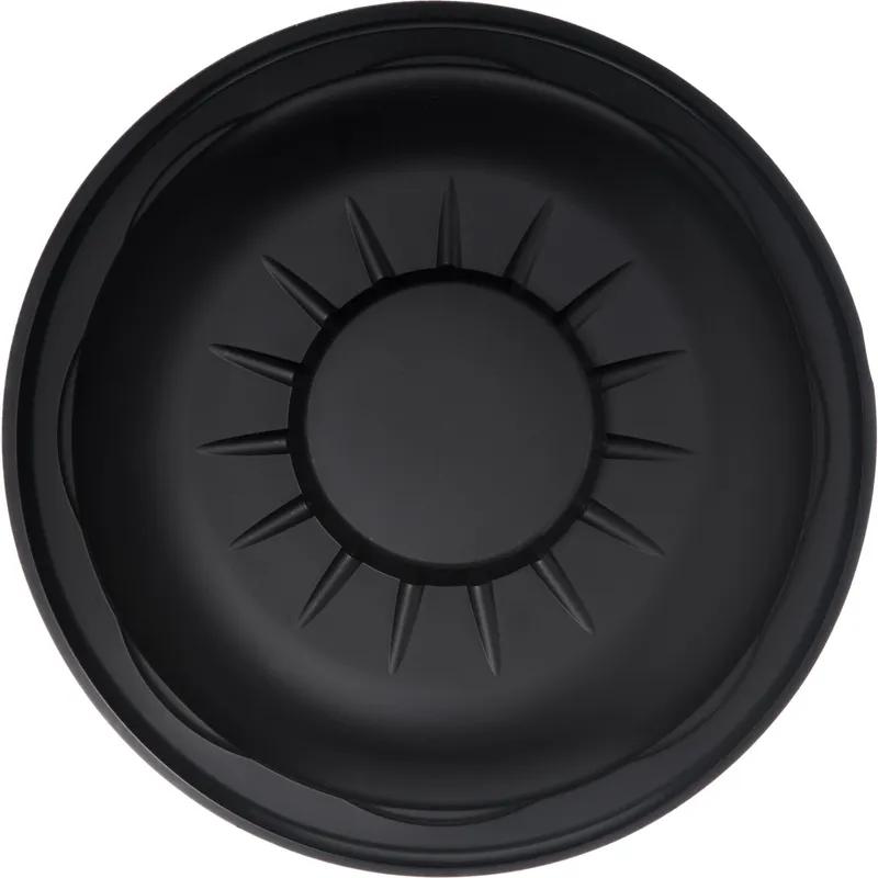 Lid Dome 8 IN PP Black For High Temperature Bowl 500/Case