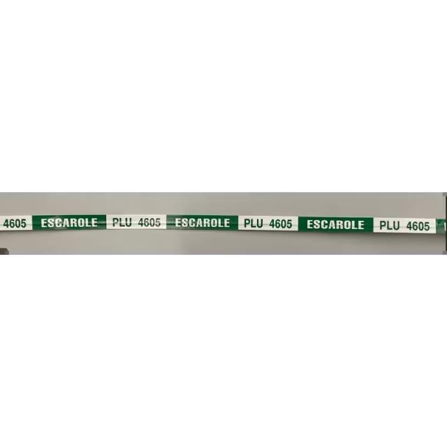 Escarole Twist Tie 18X0.38 IN Foil Green 5 A Day PLU 4605 3000/Case