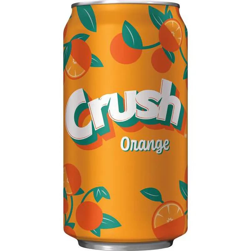 Crush Orange Soda 12 FLOZ 12/Case