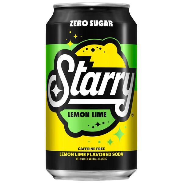 Starry Zero Soda 12 FLOZ 12/Case