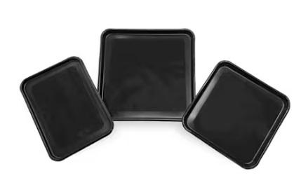 Merry Chef (AFC) Tray Black 1/Each