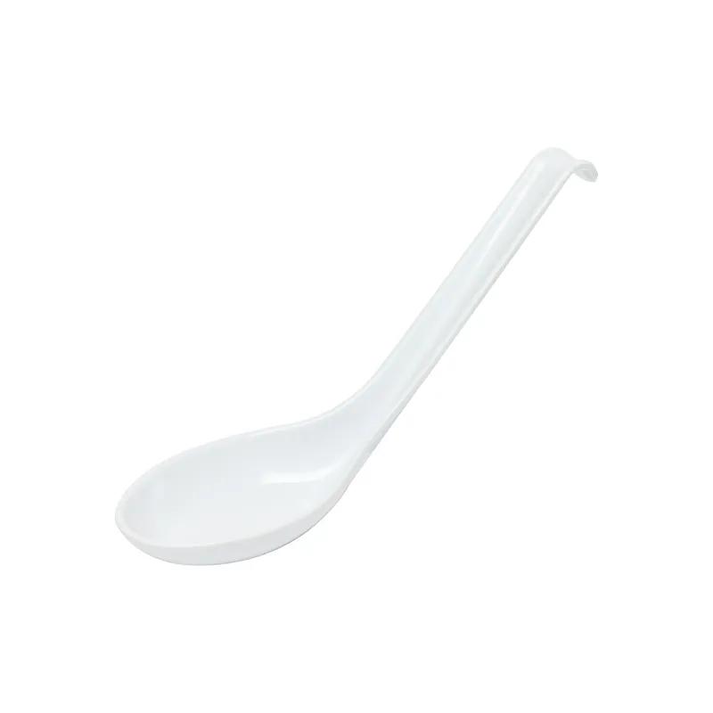 Soup Spoon 6.1X1.7X3.06 IN 0.6 OZ Melamine White Dishwasher Safe 60/Box