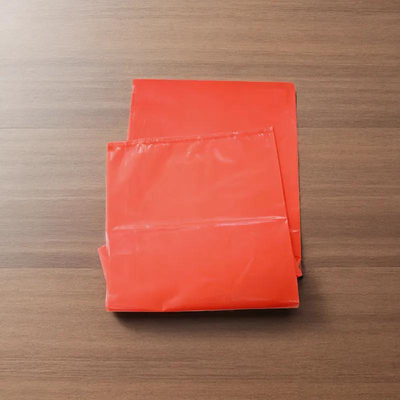Can Liner 22X20X46 IN Orange Plastic 3MIL 100/Case