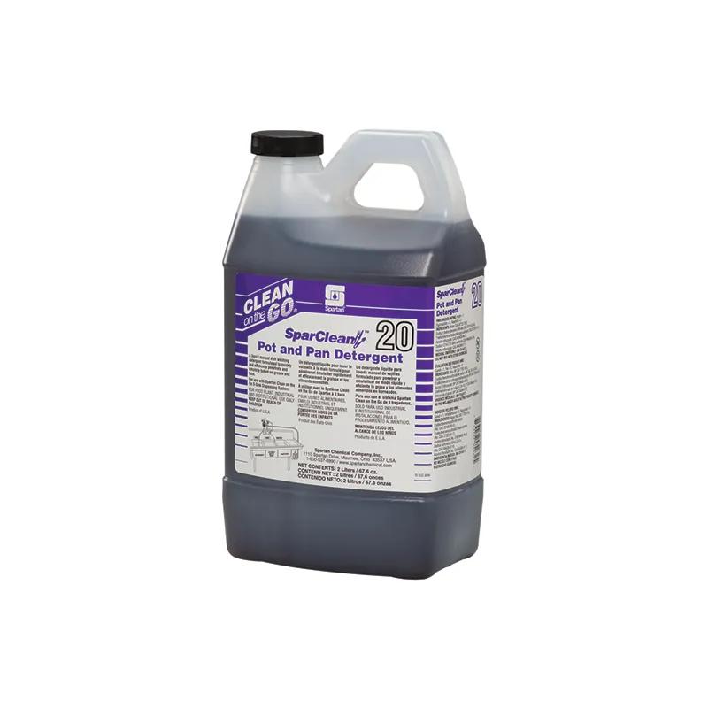 SparClean® Pot and Pan Detergent 20 Pleasant Scent Manual 2 L Neutral 4/Case