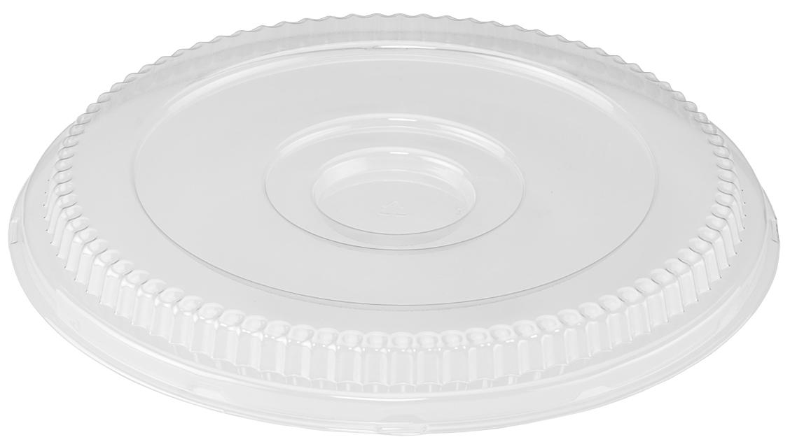 Lid Dome 19X14X4 IN 1 Compartment Plastic Clear Round For Pan Unhinged 250/Case