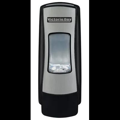Victoria Bay Hand Sanitizer & Soap Dispenser Foam 700 mL Black Chrome Manual For ADX 1/Each