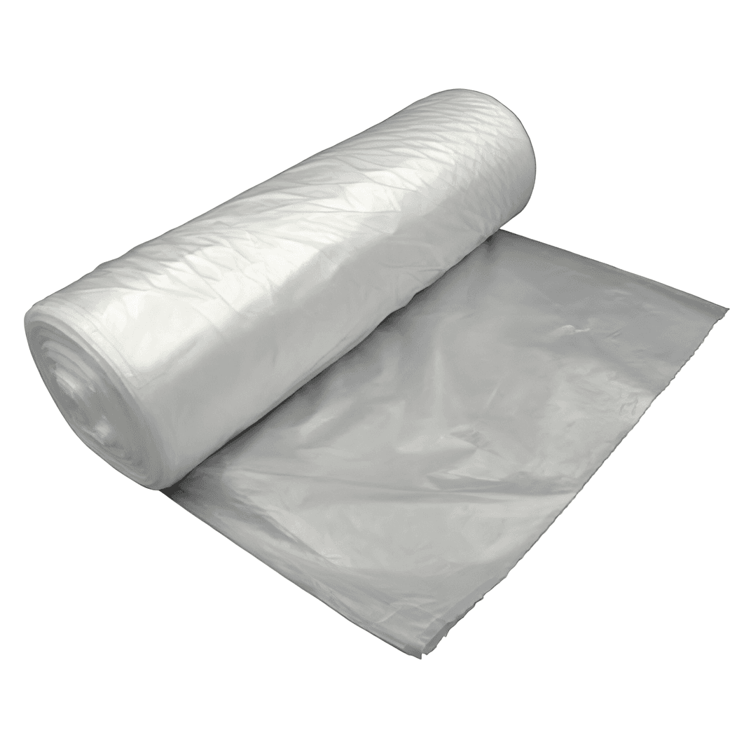 Can Liner 45X57 IN Clear Plastic 1.8MIL Flat Seal 100/Case