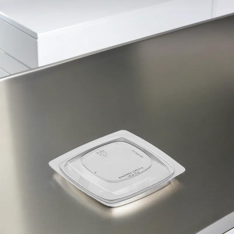 WNA Atrium Lid OPS Clear Square For 2 OZ Souffle & Portion Cup 3000/Case