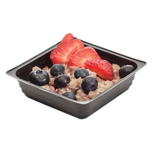 WNA Atrium Take-Out Container Base 4 OZ OPS Black Deep 2500/Case