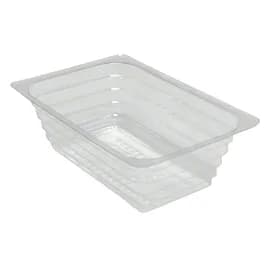 WNA Atrium Deli Container Base 8 OZ OPS Black Square 2000/Case