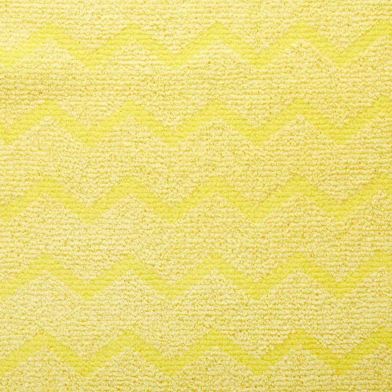 Hygen™ Cleaning Cloth 16X16 IN Microfiber Yellow 12/Case