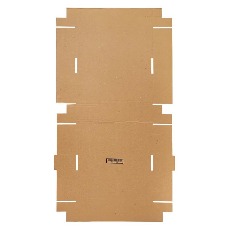 Box 20.5X6X21.5 IN Kraft Cardboard B-Flute 32ECT 350/Pallet