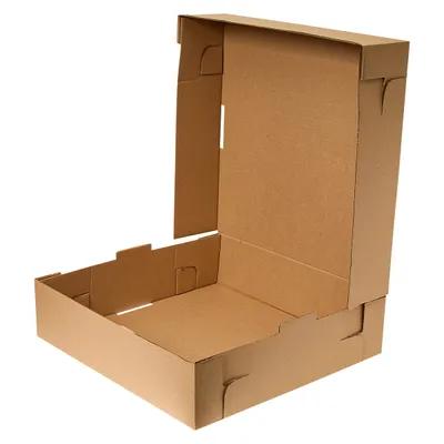 Box 20.5X6X21.5 IN Kraft Cardboard B-Flute 32ECT 350/Pallet