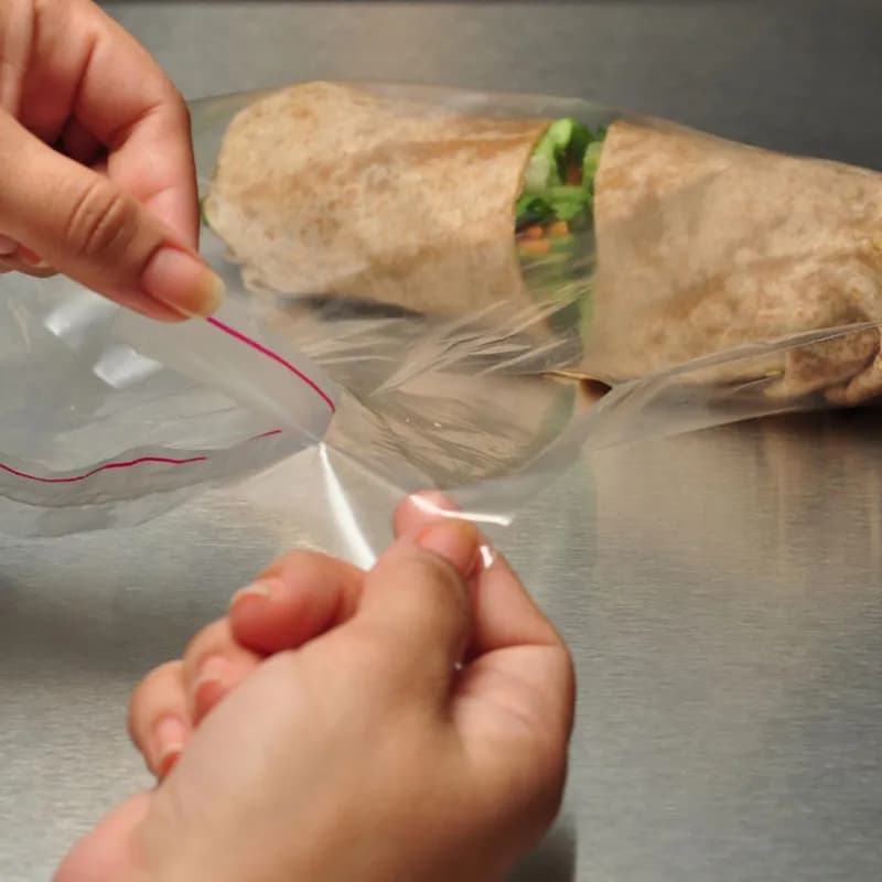 Bag 6X6+1.5 IN Polypropylene (PP) 1.25MIL Clear With Lip & Tape Closure Co-Extruded 1000/Case