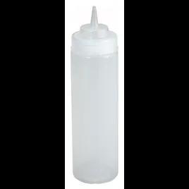 Squeeze Bottle 2.625X7.875 IN 16 OZ PE Clear Wide Mouth 6/Pack