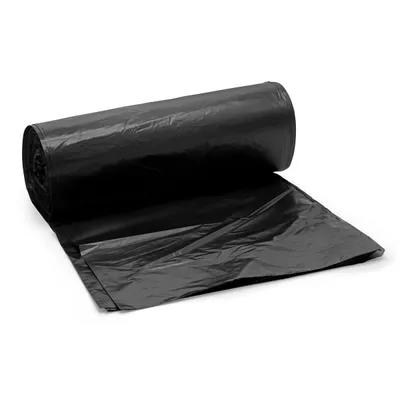 Victoria Bay Can Liner 33X39 IN Black Plastic 1.45MIL Flat Pack 100/Case