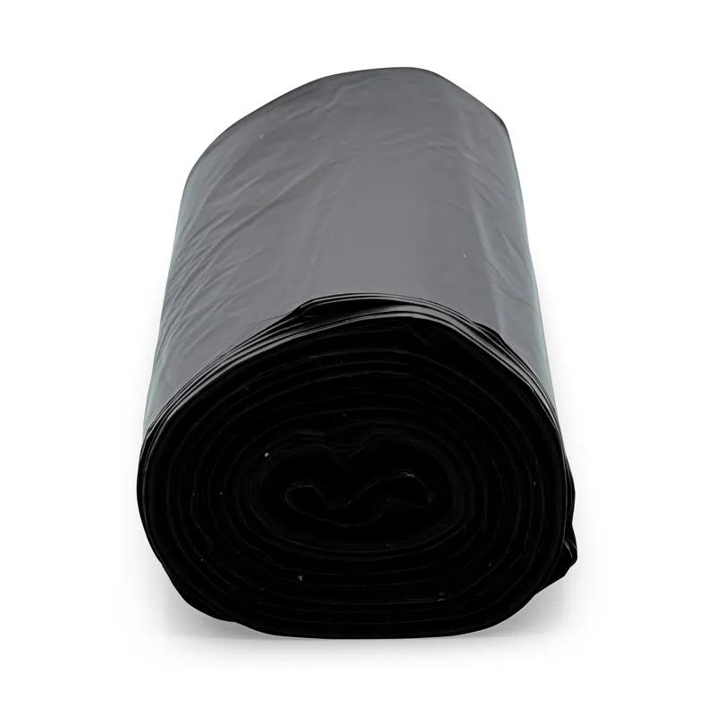 Victoria Bay Can Liner 33X39 IN Black Plastic 1.45MIL Flat Pack 100/Case