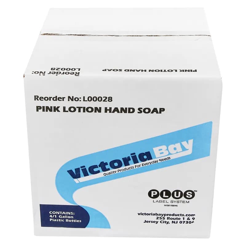 Victoria Bay Pink Lotion Hand Soap 1 GAL 4/Case