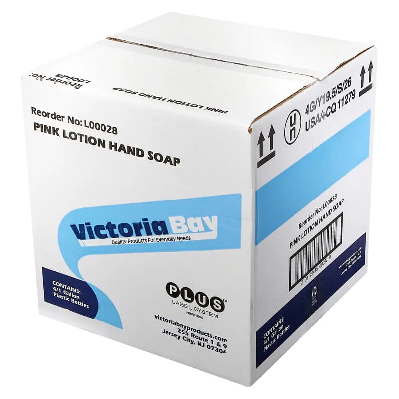 Victoria Bay Pink Lotion Hand Soap 1 GAL 4/Case