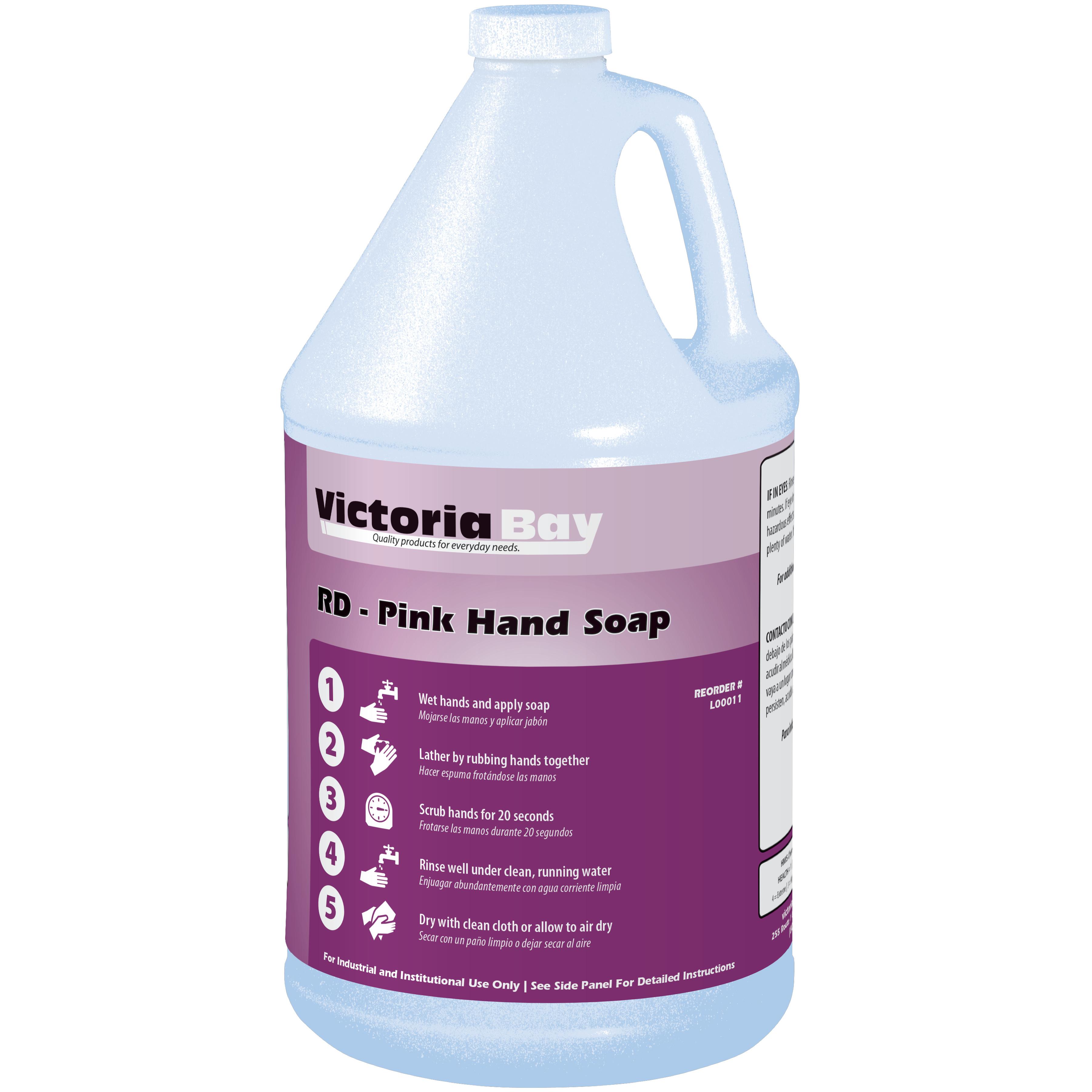 Victoria Bay RD - Pink Hand Soap 1 GAL 4/Case
